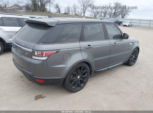 SALWR2PF3GA593176 2016 LAND ROVER RANGE ROVER SPORT Gray Tył prawy