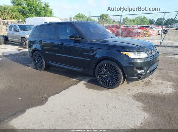 SALWR2PF6GA655699 2016 LAND ROVER RANGE ROVER SPORT Black Front right