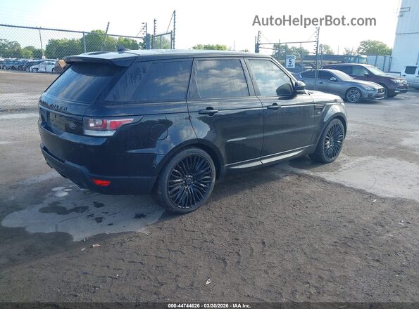 SALWR2PF6GA655699 2016 LAND ROVER RANGE ROVER SPORT Black Rear right