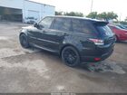 2016 Land Rover Range Rover Sport 3.0l V6 Supercharged Hse Black vin: SALWR2PF6GA655699
