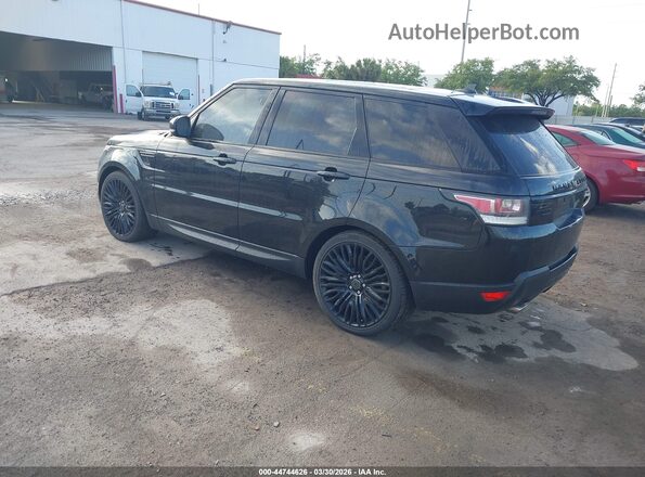 SALWR2PF6GA655699 2016 LAND ROVER RANGE ROVER SPORT Black Rear left