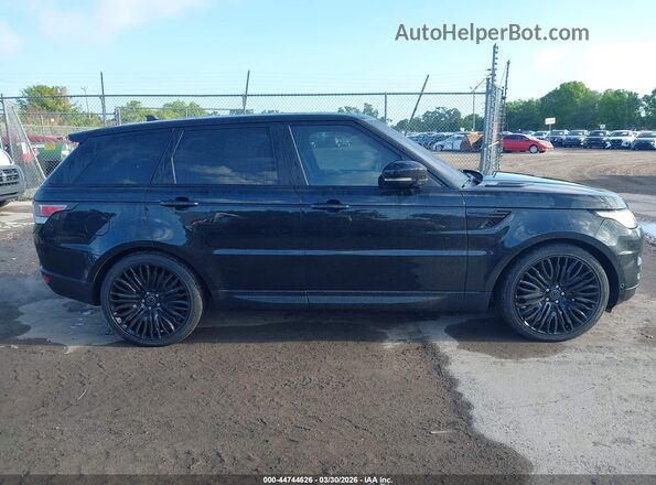 SALWR2PF6GA655699 2016 LAND ROVER RANGE ROVER SPORT Black Rear interior view