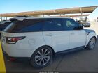 2016 Land Rover Range Rover Sport 3.0l V6 Supercharged Hse White vin: SALWR2PF7GA112619