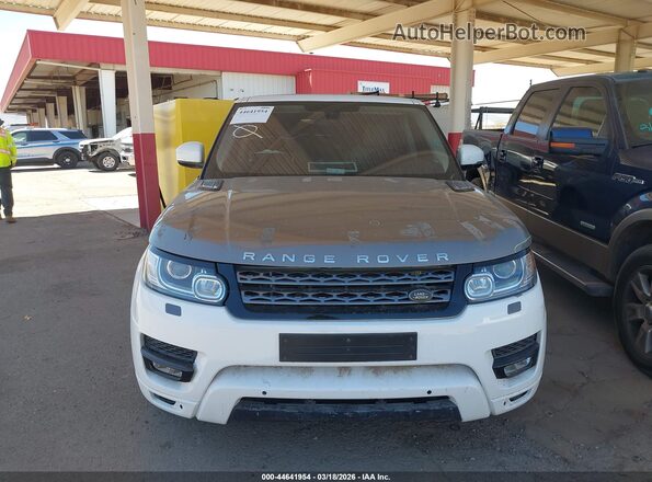SALWR2PF7GA112619 2016 LAND ROVER RANGE ROVER SPORT White Вид задньої частини салону