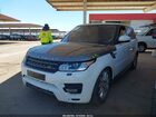 2016 Land Rover Range Rover Sport 3.0l V6 Supercharged Hse White vin: SALWR2PF7GA112619