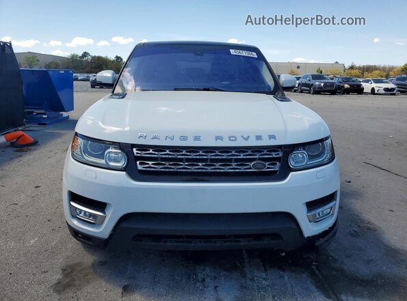 SALWR2PF7GA659289 2016 LAND ROVER RANGE Белый Вид спереди