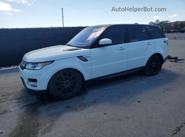 SALWR2PF7GA659289 2016 LAND ROVER RANGE Белый Передняя левая четверть