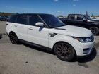 2016 Land Rover Range Rover Sport Hse Белый vin: SALWR2PF7GA659289