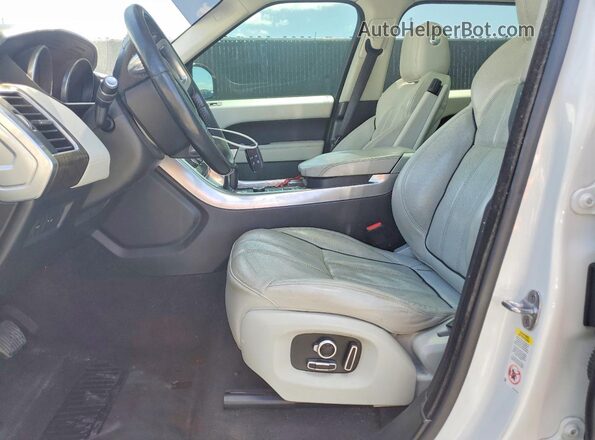 SALWR2PF7GA659289 2016 LAND ROVER RANGE Белый Вид салона спереди