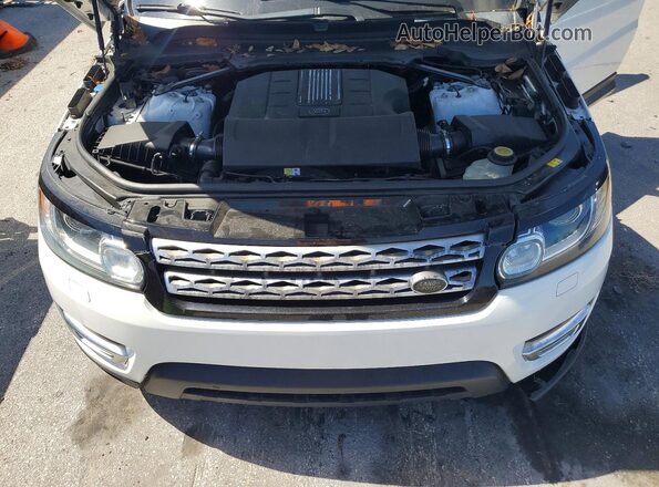 SALWR2PF7GA659289 2016 LAND ROVER RANGE Белый Вид подкапотного пространства
