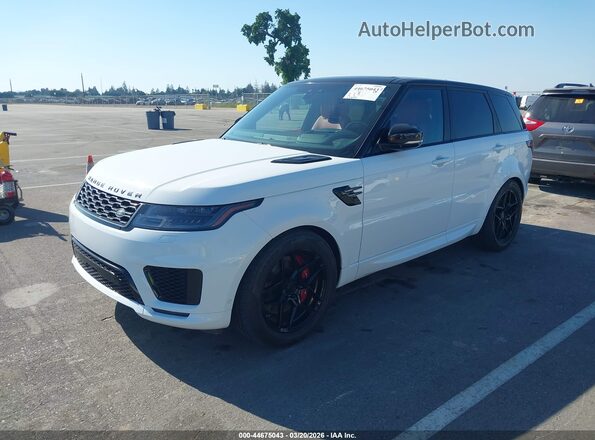 SALWR2RE1KA828591 2019 LAND ROVER RANGE ROVER SPORT White Przód lewy