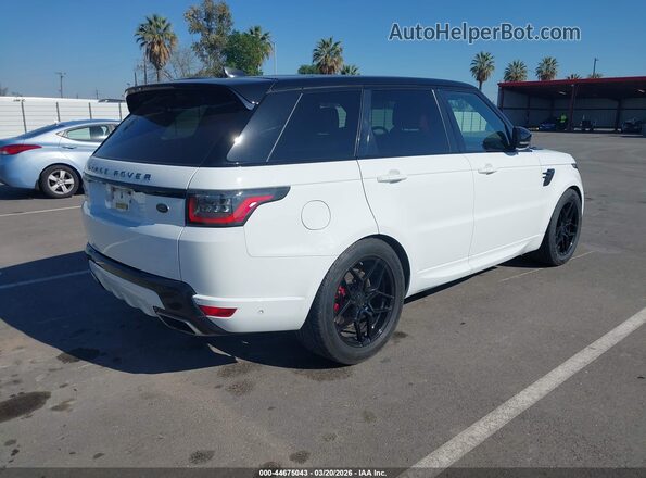 SALWR2RE1KA828591 2019 LAND ROVER RANGE ROVER SPORT White Tył prawy