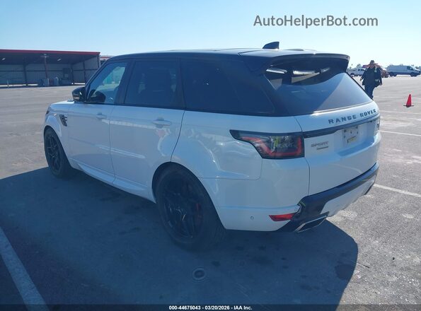 SALWR2RE1KA828591 2019 LAND ROVER RANGE ROVER SPORT White Tył lewy