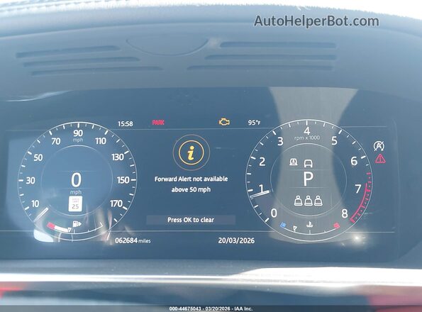 SALWR2RE1KA828591 2019 LAND ROVER RANGE ROVER SPORT White Widok tylnych siedzeń