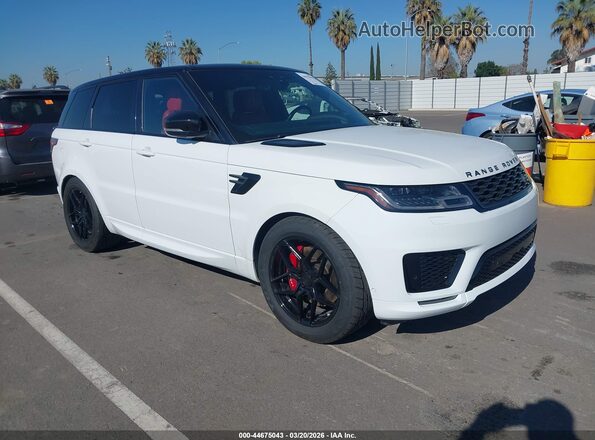 SALWR2RE1KA828591 2019 LAND ROVER RANGE ROVER SPORT White Przód prawy