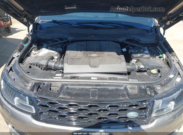 SALWR2RE4JA811010 2018 LAND ROVER RANGE ROVER SPORT Gray Widok z tyłu