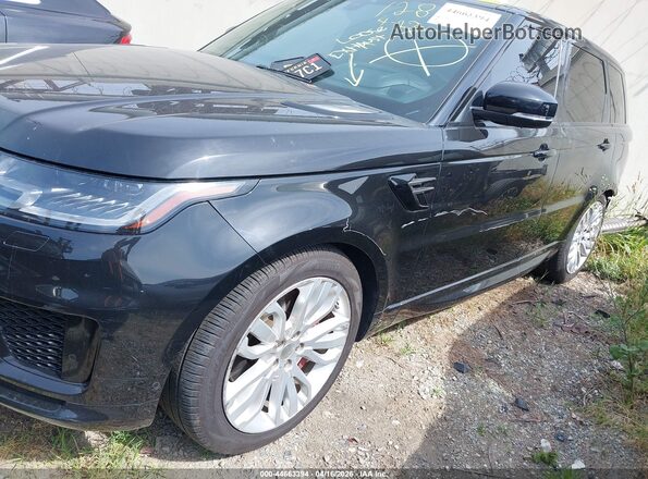 SALWR2RE7KA822827 2019 LAND ROVER RANGE ROVER SPORT Black Przód lewy