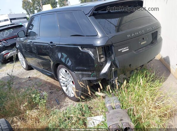 SALWR2RE7KA822827 2019 LAND ROVER RANGE ROVER SPORT Black Tył lewy
