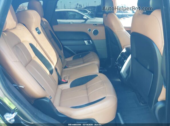 SALWR2RE7KA822827 2019 LAND ROVER RANGE ROVER SPORT Black Widok naklejki z numerem VIN
