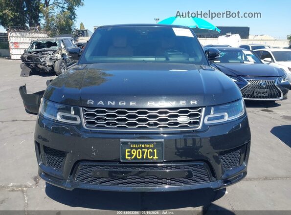 SALWR2RE7KA822827 2019 LAND ROVER RANGE ROVER SPORT Black Widok wnętrza z tyłu