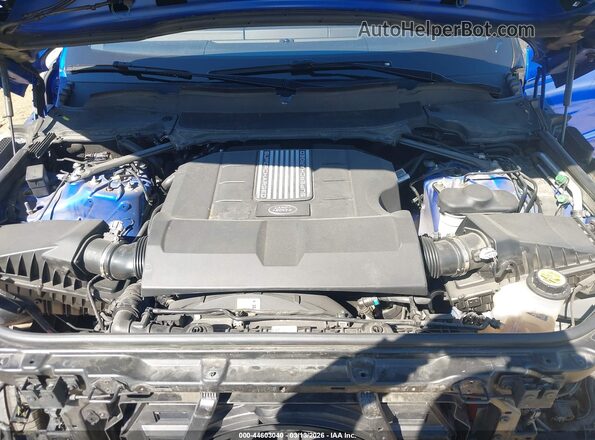 SALWR2RE9KA848264 2019 LAND ROVER RANGE ROVER SPORT Синий Вид сзади
