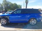 2019 Land Rover Range Rover Sport Supercharged Dynamic Синий vin: SALWR2RE9KA848264