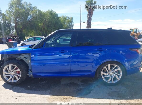 SALWR2RE9KA848264 2019 LAND ROVER RANGE ROVER SPORT Синий 