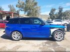2019 Land Rover Range Rover Sport Supercharged Dynamic Синий vin: SALWR2RE9KA848264