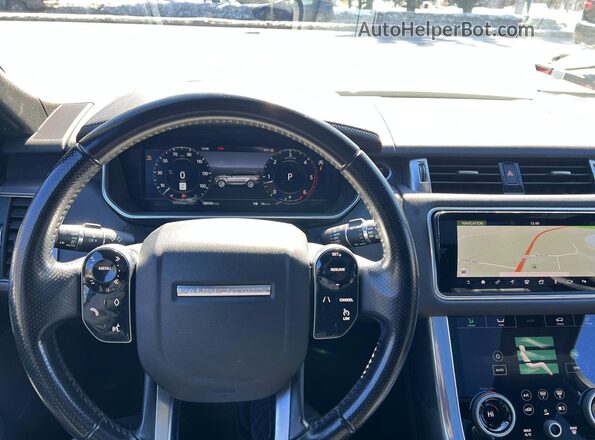 SALWR2RK1JA194882 2018 LAND ROVER RANGE Серый Вид панели приборов