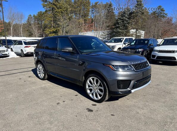 SALWR2RK1JA194882 2018 LAND ROVER RANGE Серый Передняя левая четверть