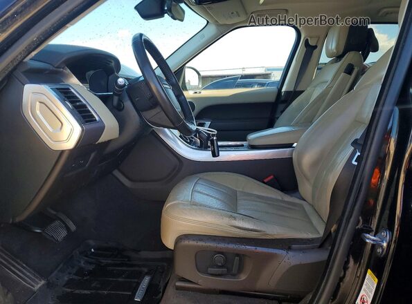 SALWR2RK3JA181874 2018 LAND ROVER RANGE Черный Вид салона спереди