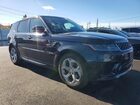 2018 Land Rover Range Rover Sport Hse Черный vin: SALWR2RK3JA181874