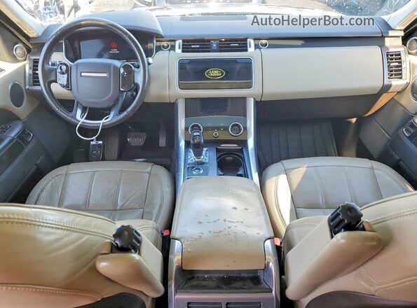 SALWR2RK3JA181874 2018 LAND ROVER RANGE Черный Вид панели приборов