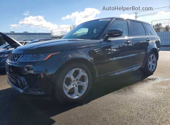 SALWR2RK3JA181874 2018 LAND ROVER RANGE Черный Передняя левая четверть