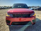 2018 Land Rover Range Rover Sport Hse Красный vin: SALWR2RK5JA189510