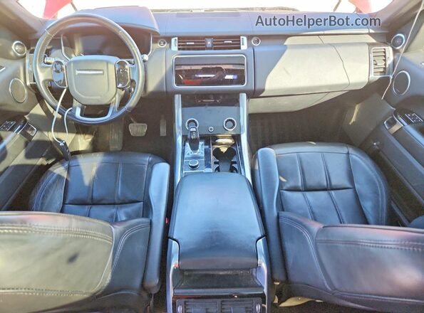 SALWR2RK5JA189510 2018 LAND ROVER RANGE Красный Вид панели приборов