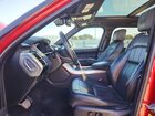 2018 Land Rover Range Rover Sport Hse Красный vin: SALWR2RK5JA189510
