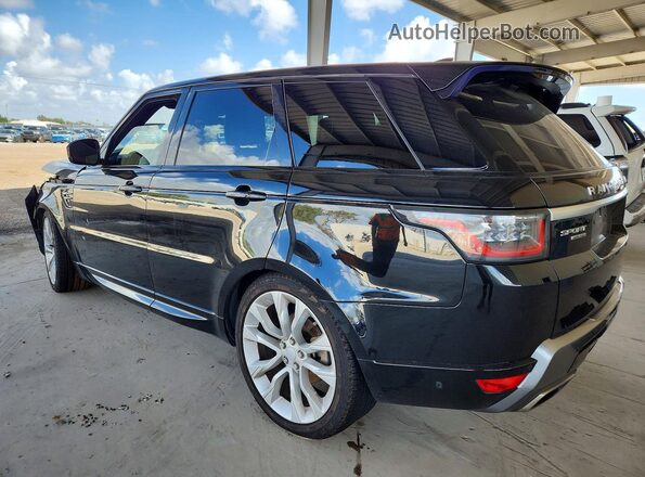 SALWR2RK8KA423964 2019 LAND ROVER RANGE Black Tył lewy