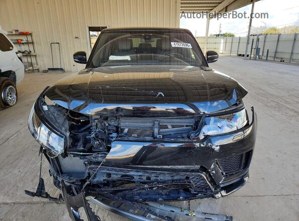 SALWR2RK8KA423964 2019 LAND ROVER RANGE Black Widok z przodu