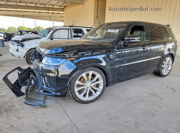 SALWR2RK8KA423964 2019 LAND ROVER RANGE Black Przód lewy