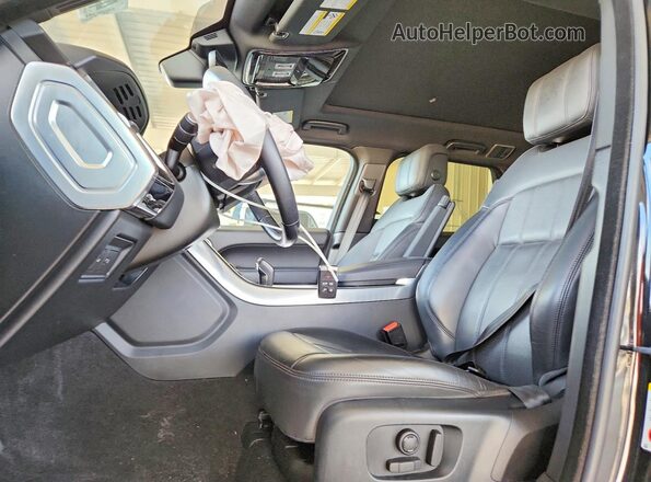 SALWR2RK8KA423964 2019 LAND ROVER RANGE Black Widok wnętrza z przodu