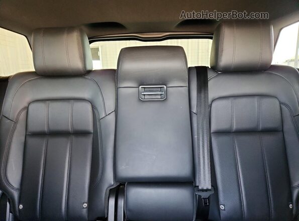 SALWR2RK8KA423964 2019 LAND ROVER RANGE Black Widok tylnych siedzeń