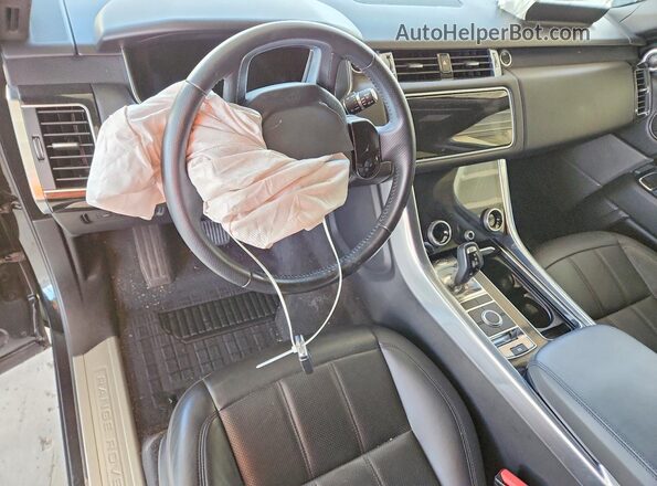 SALWR2RK8KA423964 2019 LAND ROVER RANGE Black Widok deski rozdzielczej