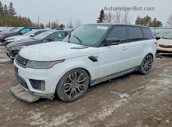 SALWR2RK8KA864879 2019 LAND ROVER RANGE Белый Передняя левая четверть