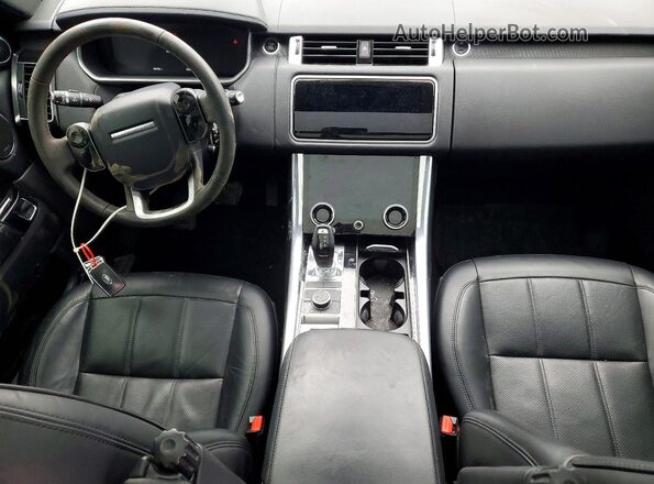 SALWR2RK8KA864879 2019 LAND ROVER RANGE Белый Вид панели приборов