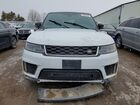 2019 Land Rover Range Rover Sport Hse Белый vin: SALWR2RK8KA864879