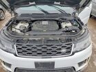 2019 Land Rover Range Rover Sport Hse Белый vin: SALWR2RK8KA864879