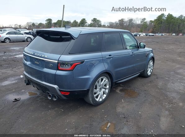 SALWR2RU5KA864260 2019 LAND ROVER RANGE ROVER SPORT Blue Tył prawy