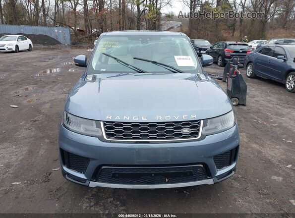 SALWR2RU5KA864260 2019 LAND ROVER RANGE ROVER SPORT Blue Widok zestawu wskaźników