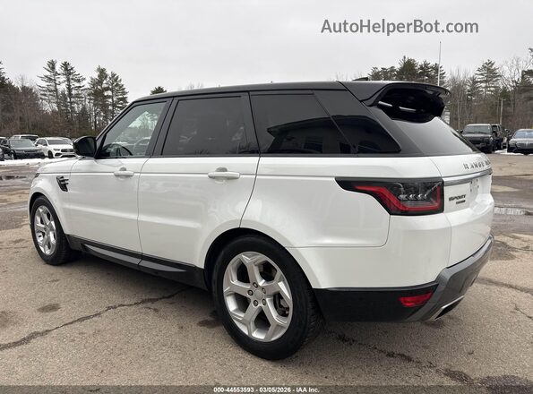 SALWR2RV2KA423131 2019 LAND ROVER RANGE ROVER SPORT Белый Задняя левая четверть